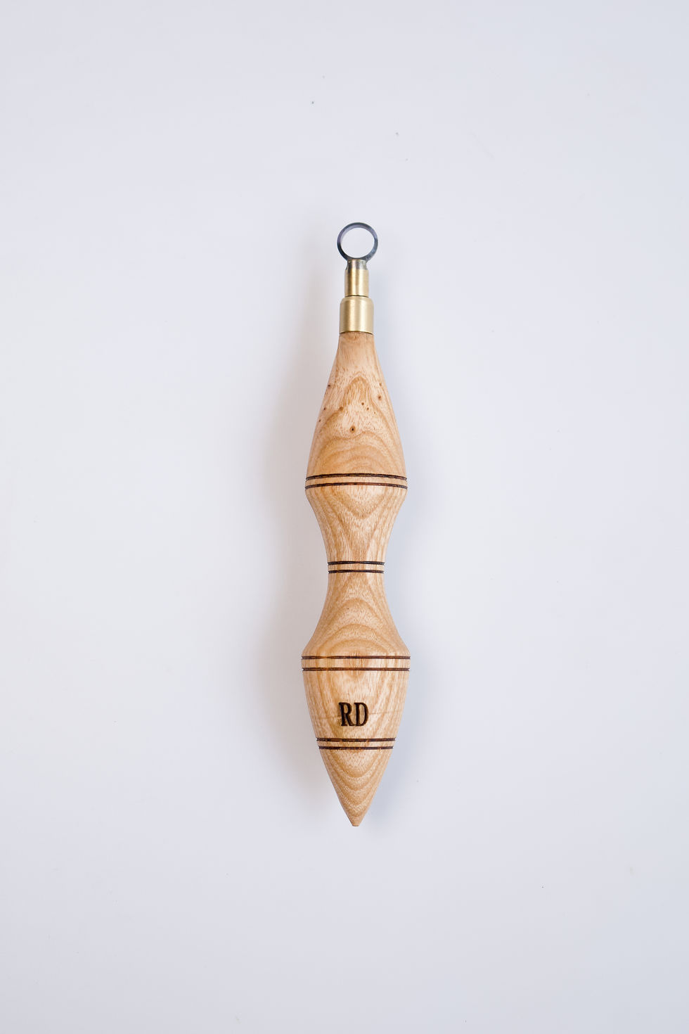 Little Circle Shape Tungsten Carbide Loop Blade Pottery Tool Maple Wood Handle