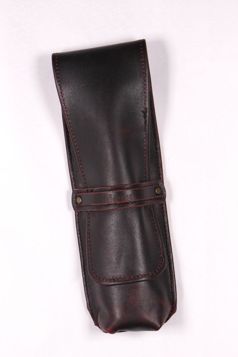 Single Pottery Tool Leather Case