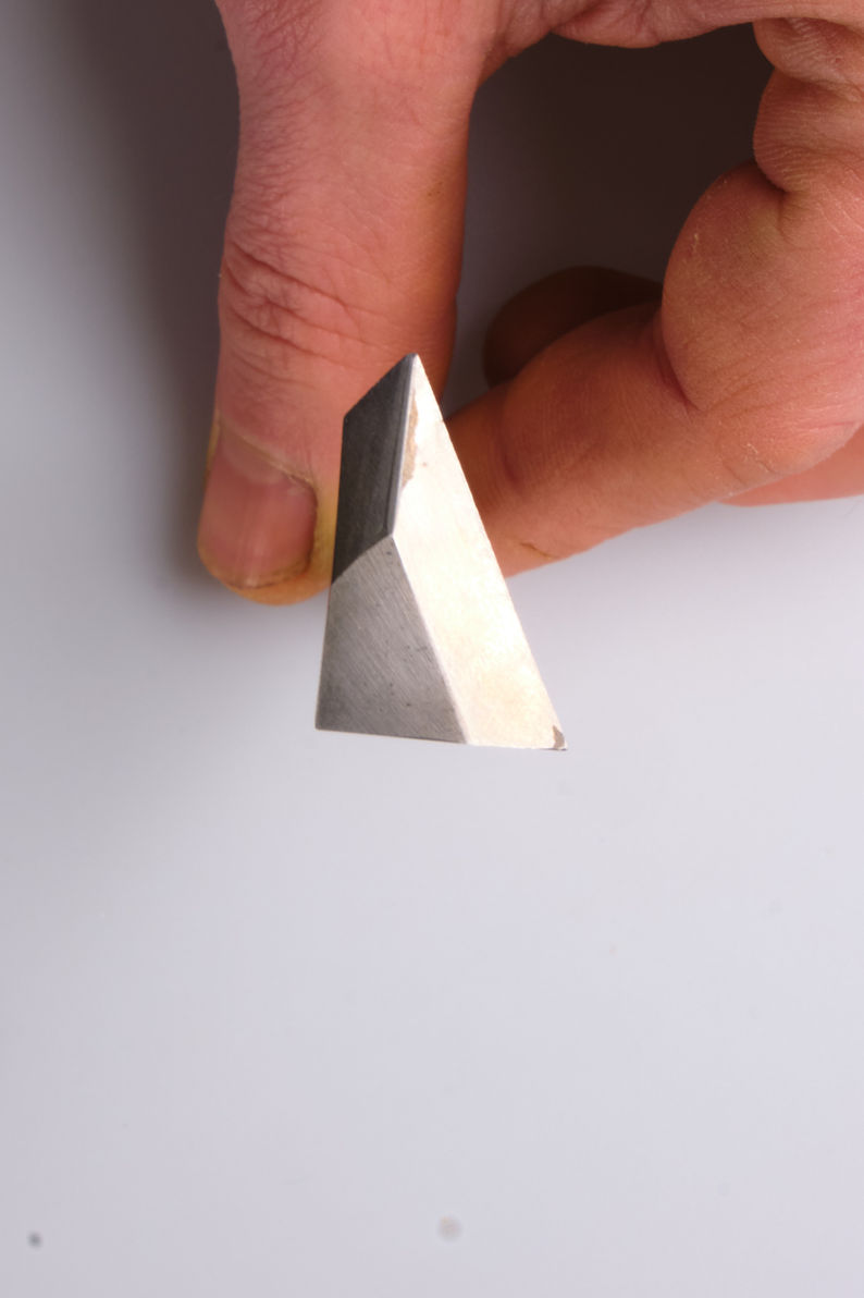 Angled Tip Shape Tungsten Carbide Blade for Pottery Tools