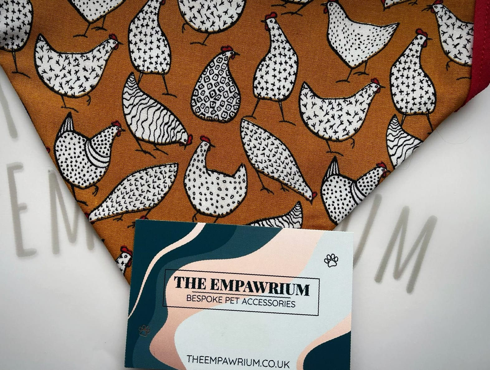 Collar & Tie Bandana - What The Cluck