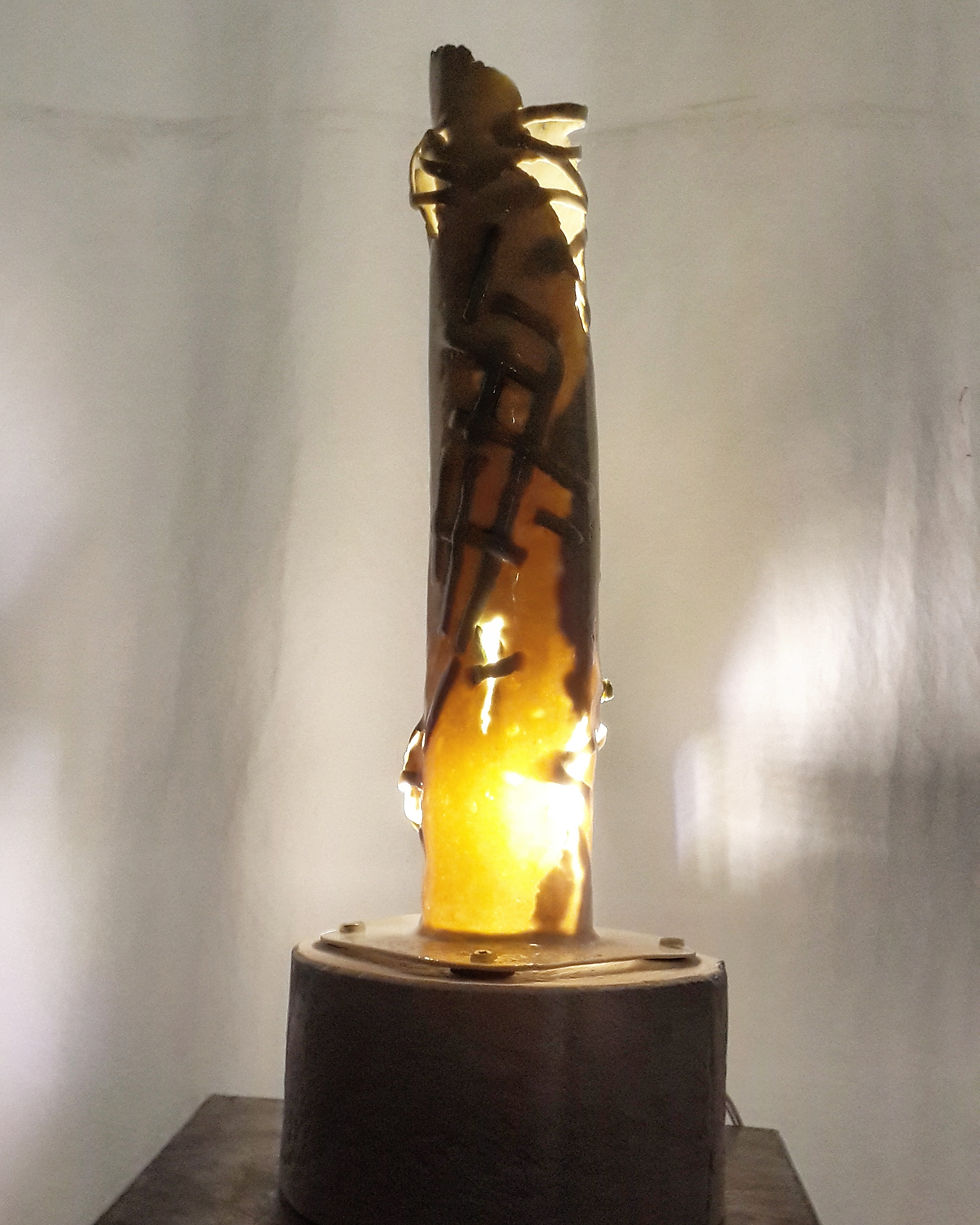 Porcelain light object