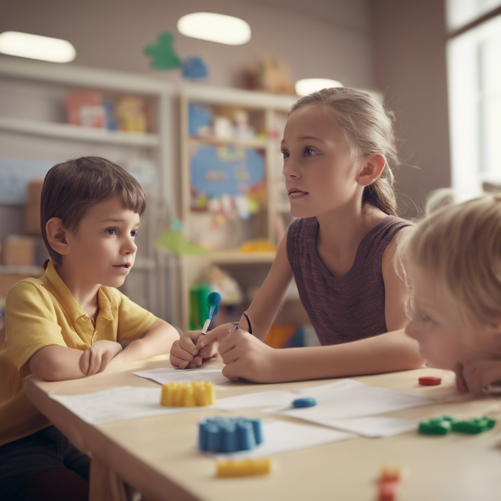 Child Engaged in Play Therapy