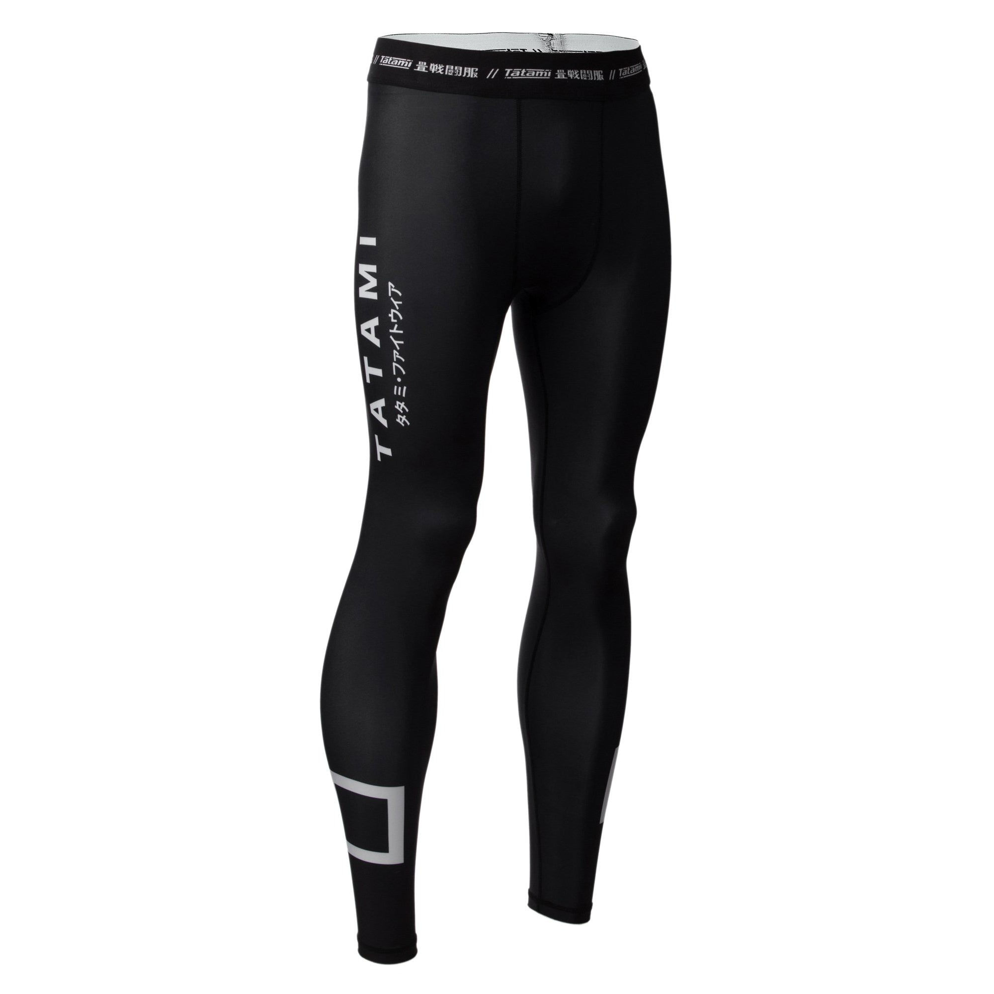 Katakana Grappling Spats - Black