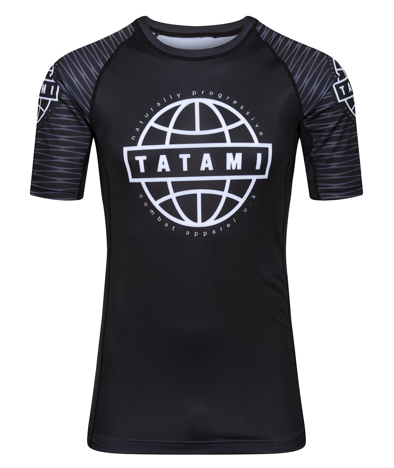Hype Short Sleeve Rash Guard - Black