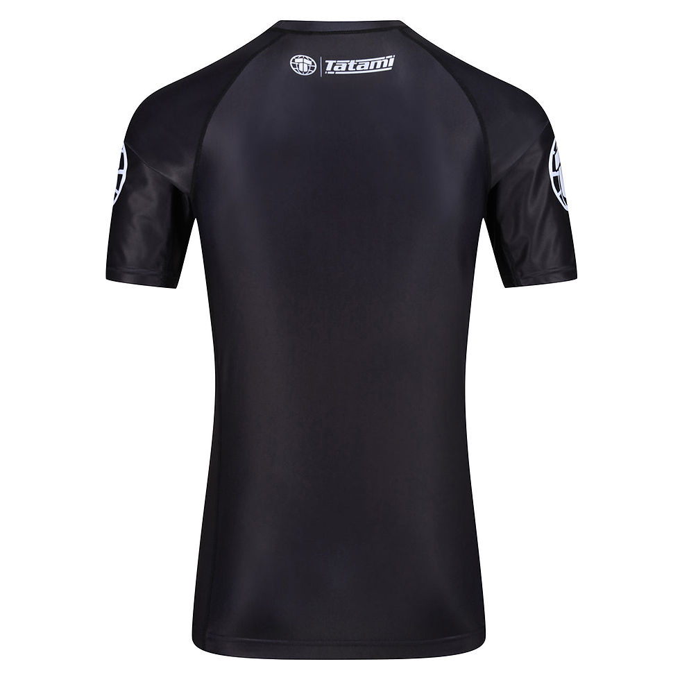 Thumbnail: IBJJF Ranked Rash Guard - Black