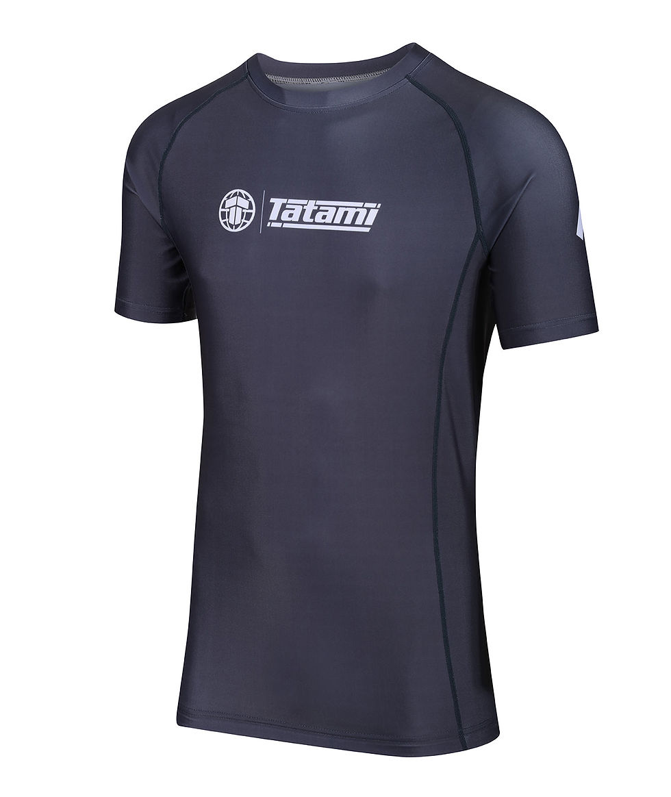 Thumbnail: Impact Short Sleeve Rash Guard - Grey