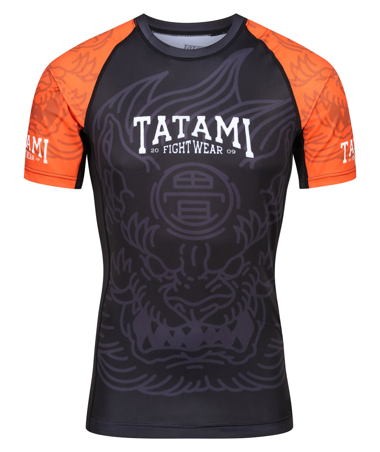 Juji Gatame Eco Tech Recycled Rash Guard - Orange