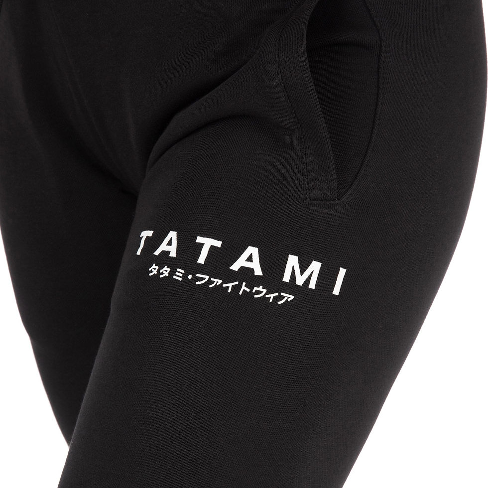 Thumbnail: Ladies Katakana Joggers Black
