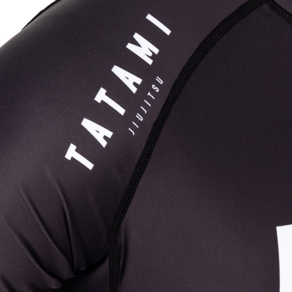 Thumbnail: Athlete Short Sleeve Rash Guard - Black