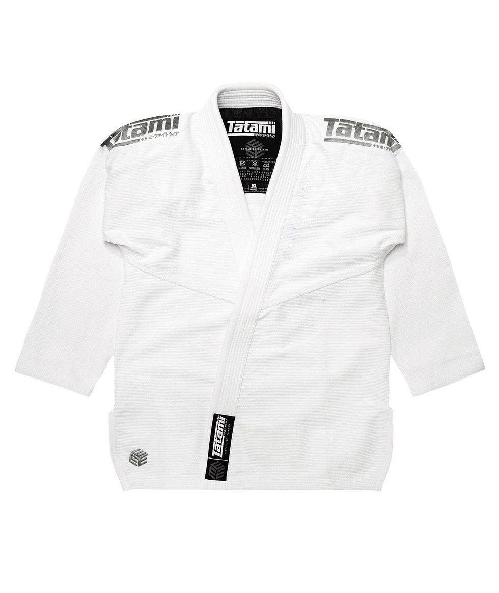 Thumbnail: Estilo Black Label Gi - Grey on White