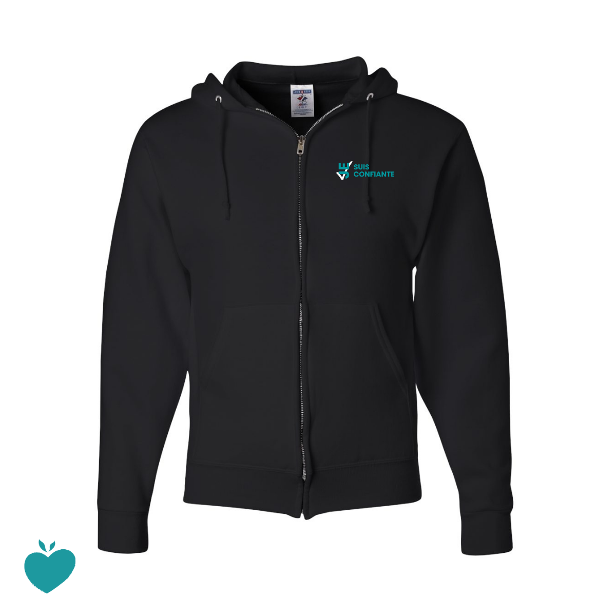 Veste à zipper | Collection J'AI CHAUD