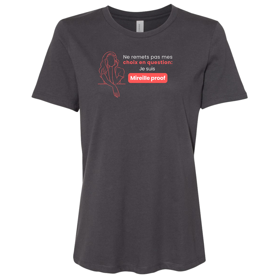 Miniature : T-Shirt Femme -Gris