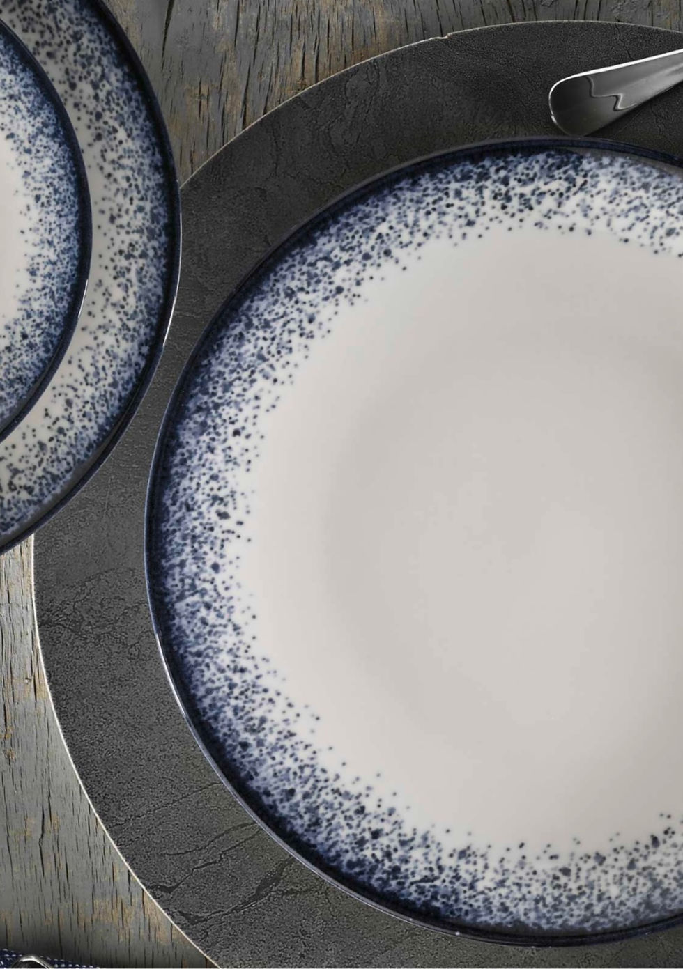 Миниатюра: Плоская тарелка 25см