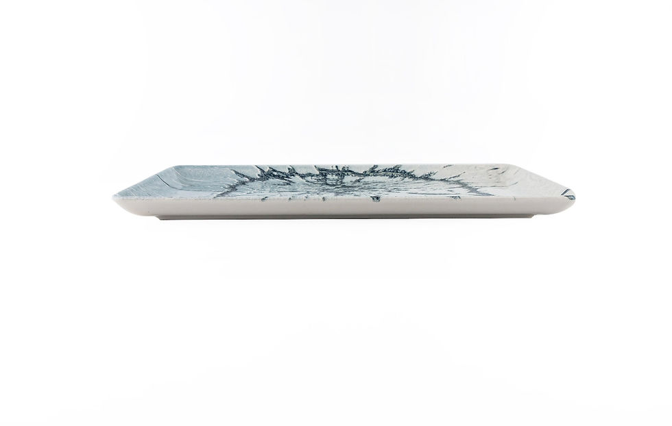 Миниатюра: Прямоугольная тарелка 35*15см