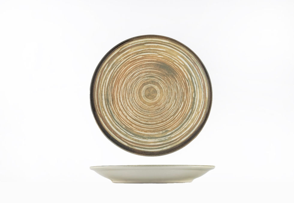 Плоская тарелка 25см