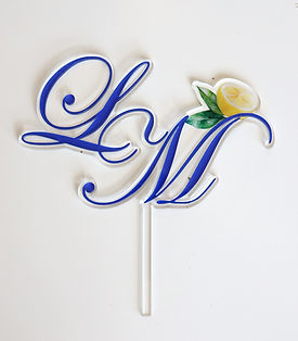 top cake matrimonio nozze wedding cake personalizzato blu modello mediterraneo (2).JPG