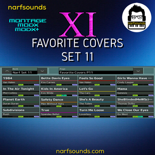 Montage MODX Favorite Covers 14-Pack Bundle | narfsounds