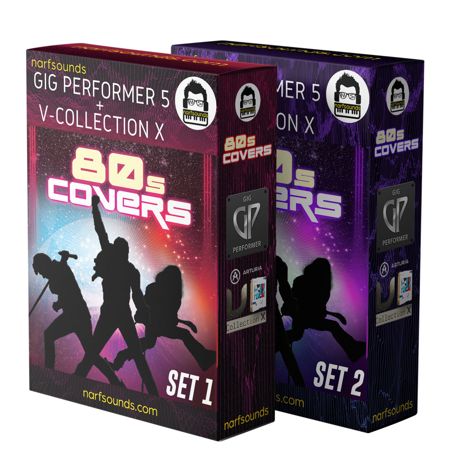 Gig Performer 5 + V-Collection X 80s 2-PACK BUNDLE