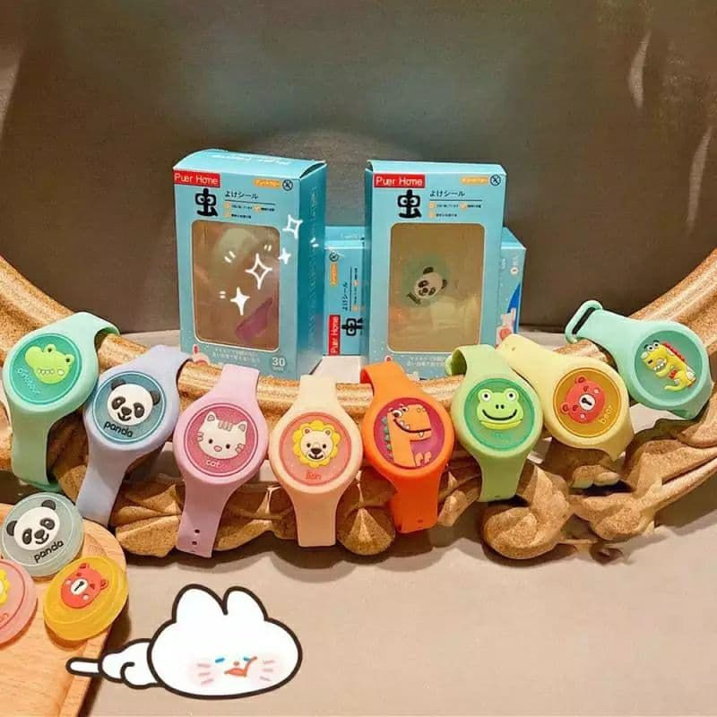الصورة المصغرة: ساعة الاطفال الطارده للحشرات - Kids insect repellent watch
