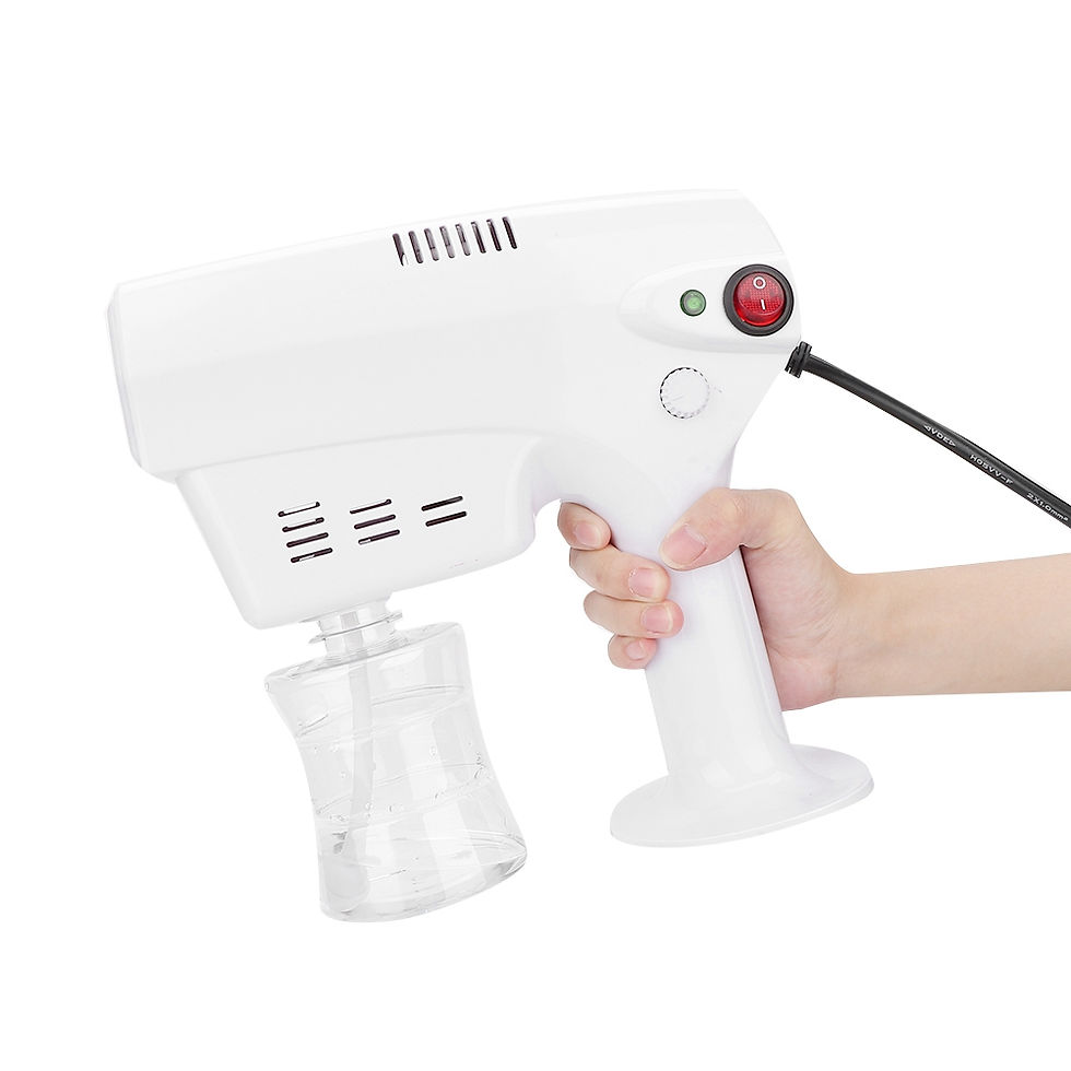 مسدس البخار للشعر