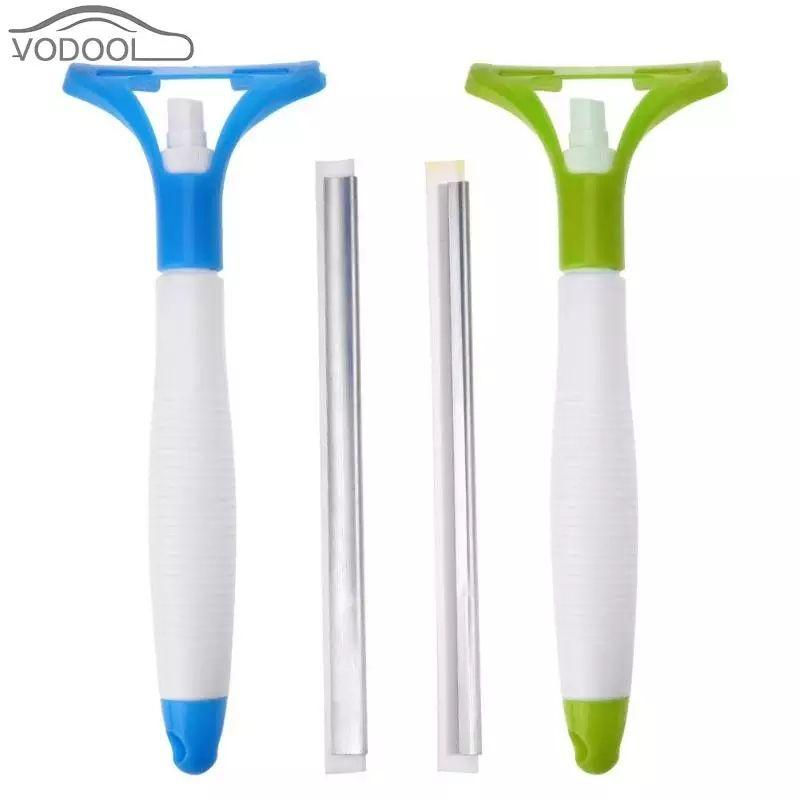 الصورة المصغرة: مساحة زجاج + بخاخ -A glass wiper + glass sprayer