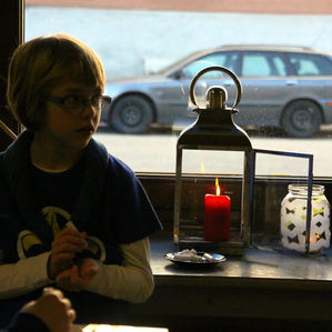 Friedenslichtaktion der Steyrer Pfadfinder