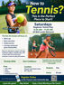 Beginner Tennis! - Saturdays @ 9:30AM
