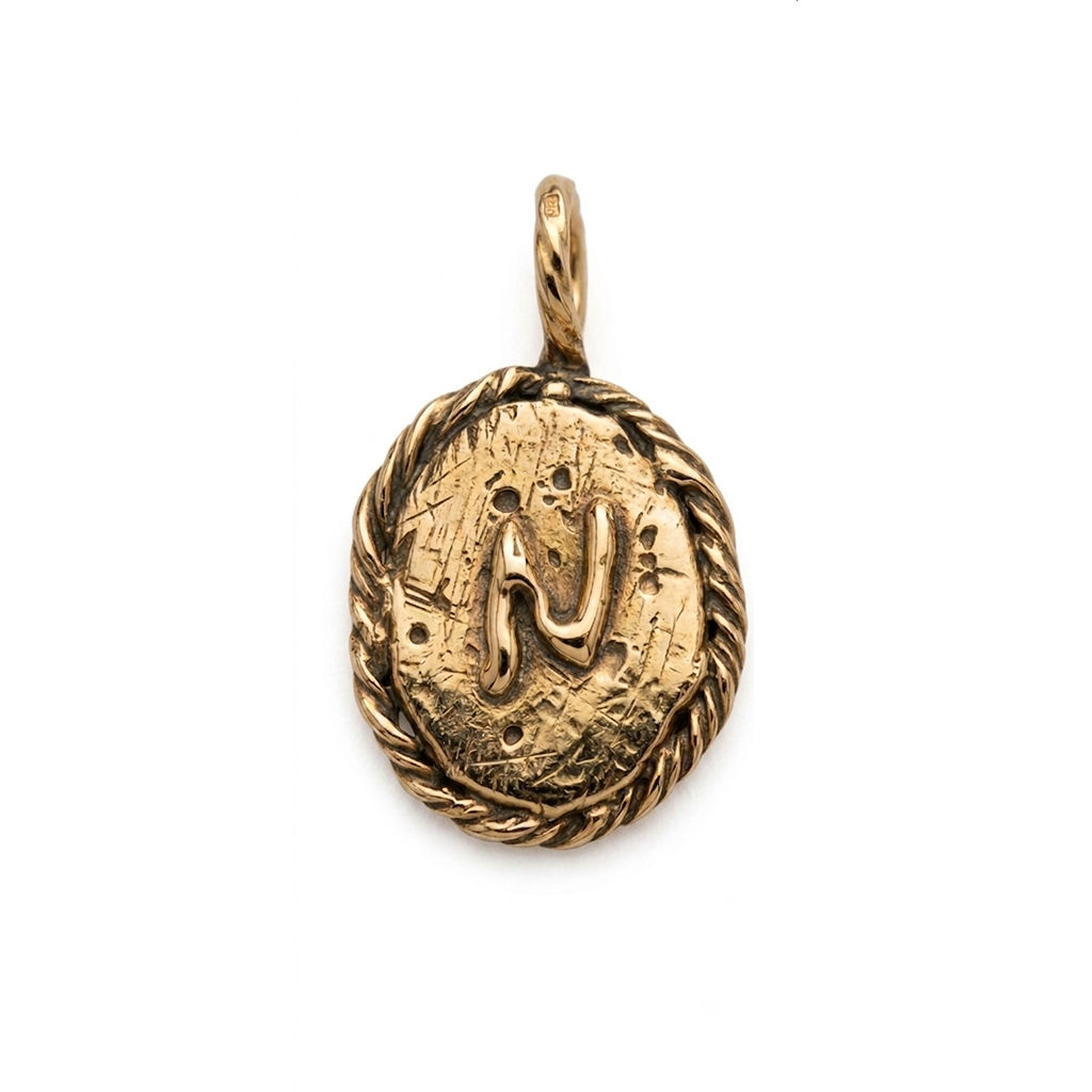 N Letter Pendant