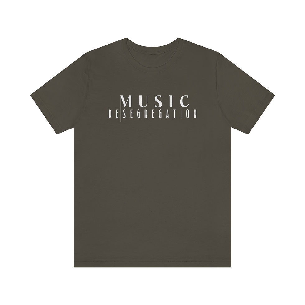 Thumbnail: Music Desegregation - White letter - *NEW COLORS