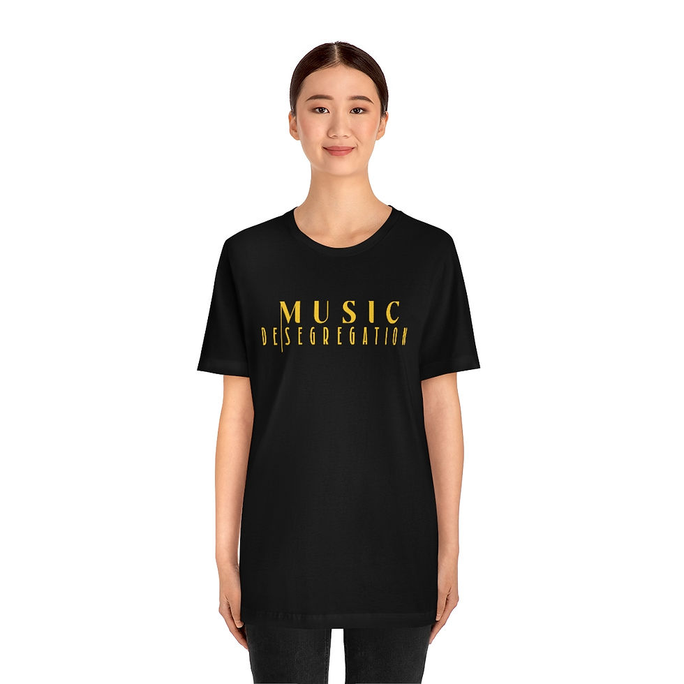 Thumbnail: Music Desegregation - Gold letter - *NEW COLORS