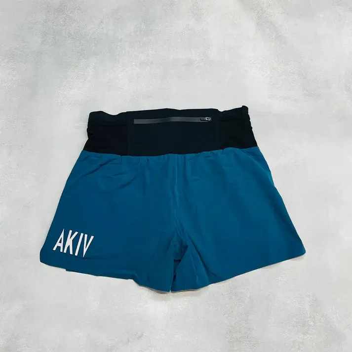 縮圖：AKIV 多功能越野跑褲男女款 | 平腳內膽版 | 藍色