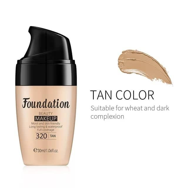 Thumbnail: waterproof foundation long lasting, soft& smooth, moist & skin- friendly