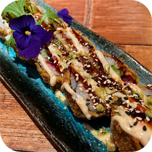 30. Sushi Crunchy Roll Vegan