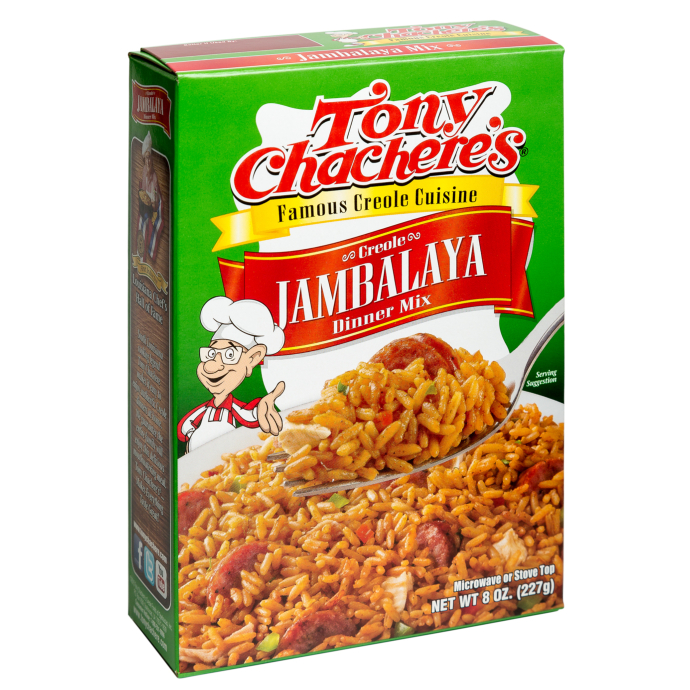 Tony Chachere's Creole Jambalaya Rice Dinner Mix