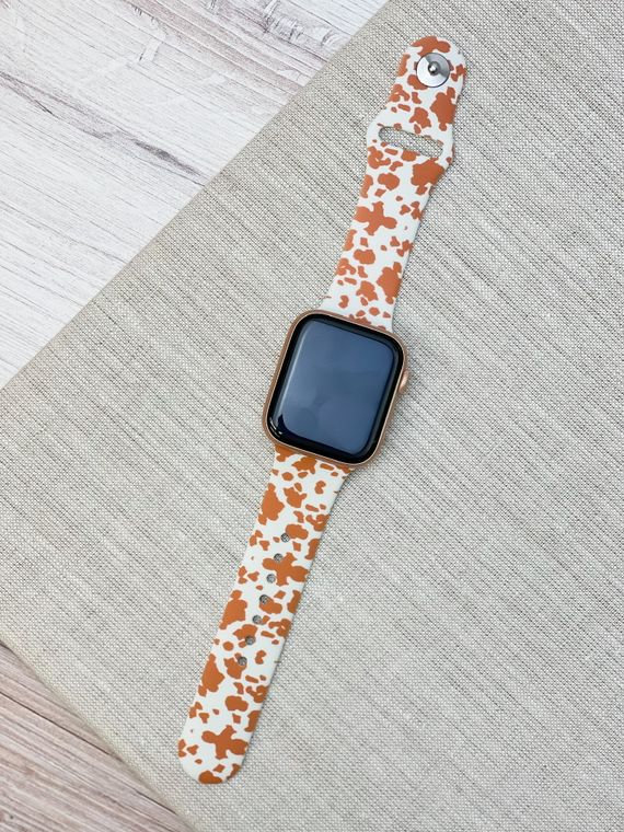 Cow apple watch band clearance