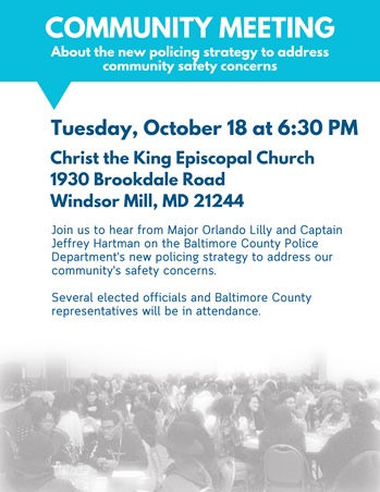 Community Meeting hosted by Christ the King Episcopal Church