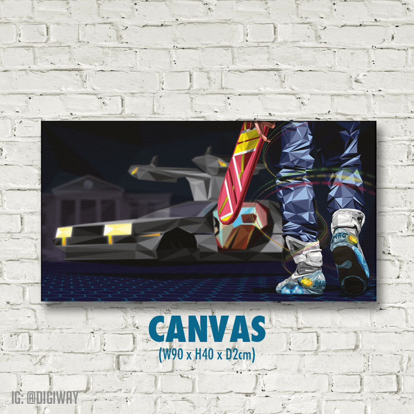Back to the Future - single canvas