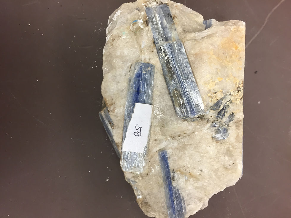 Kyanite and Quartz