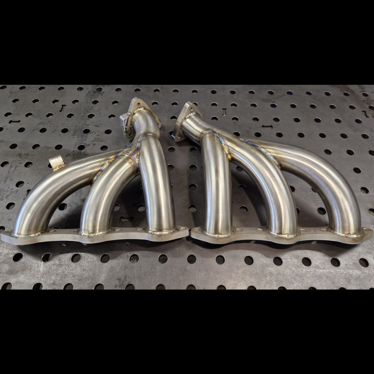 Aston Martin DB4 DB5 DB6 stainless steel exhaust manifold pair