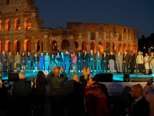 GIORNATA INTERNAZIONALE DELLA PACE AL COLOSSEO 2022