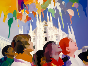 Colors for Peace a Milano per le Olimpiadi di Milano Cortina 2026