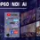 Thumbnail: Chameye NDI PTZ Camera 20x Optical Zoom AI Auto Tracking