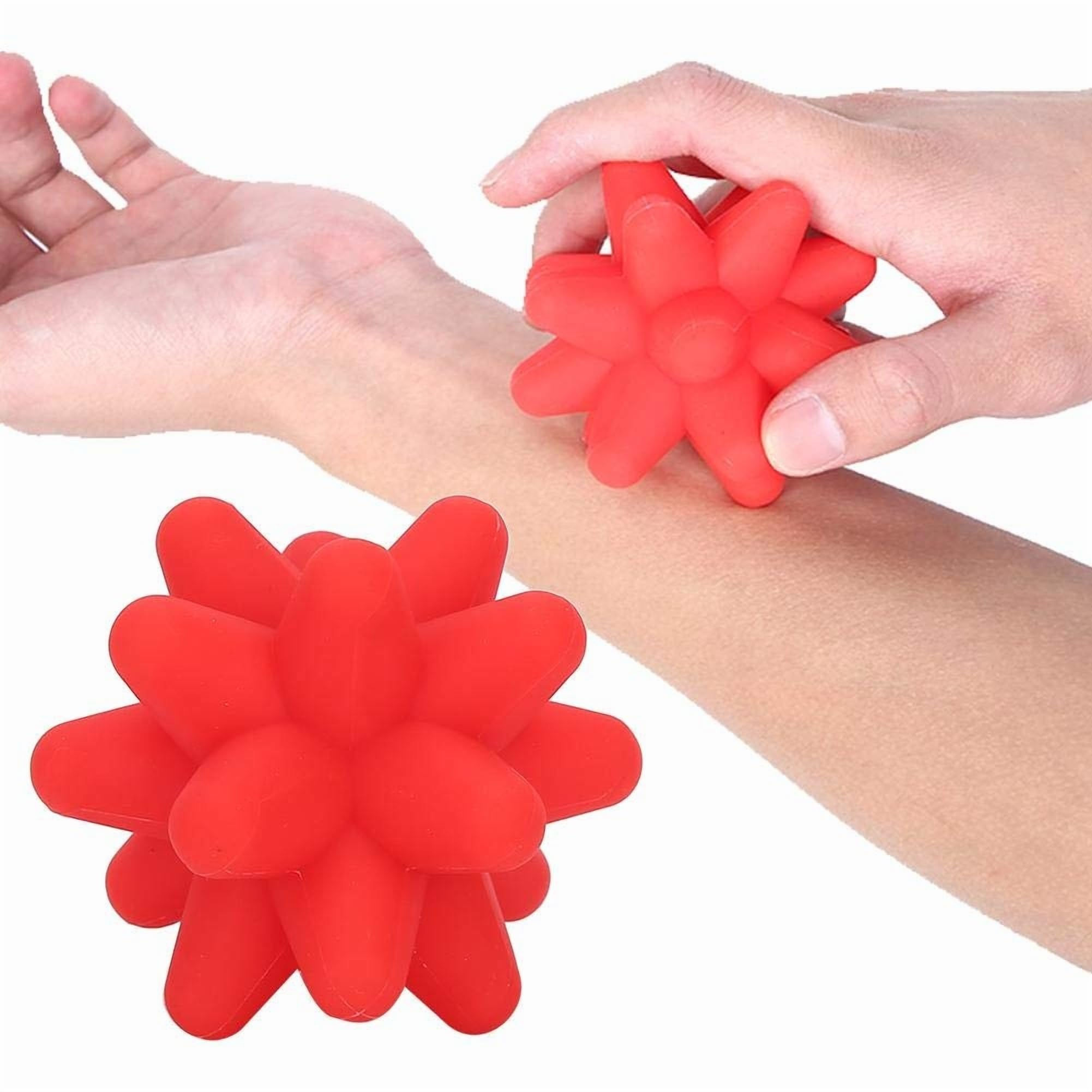 Brrnoo Silicone Massage Ball Ball for Trigger Point Massage - Deep Tissue Massag