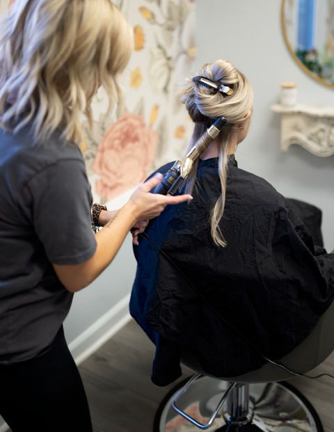 Rose & Stone Salon provides exceptional hair care services in a peaceful and beautiful salon setting in Cary, North Carolina.