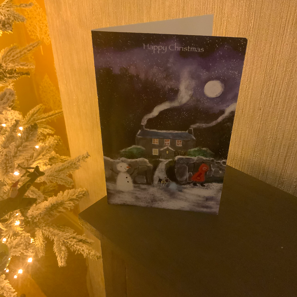Thumbnail: Tresco Christmas Cards. 5 Christmas Cards