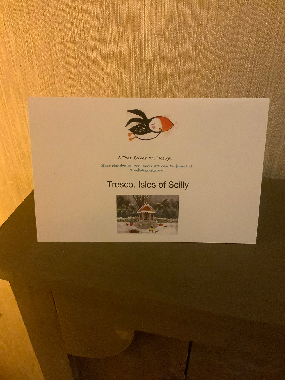 Thumbnail: Tresco Christmas Cards. 5 Christmas Cards