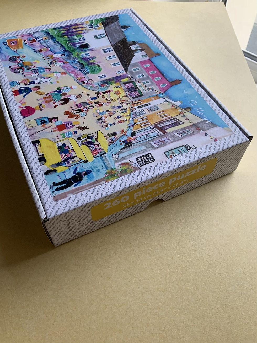 Thumbnail: Rush for the Boats Jigsaw. 260 piece.