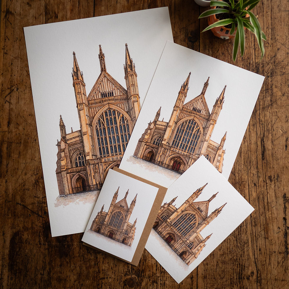 Thumbnail: Winchester Cathedral Card