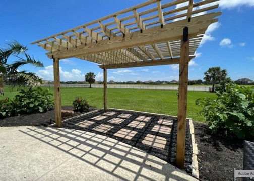 Cedar Pergola