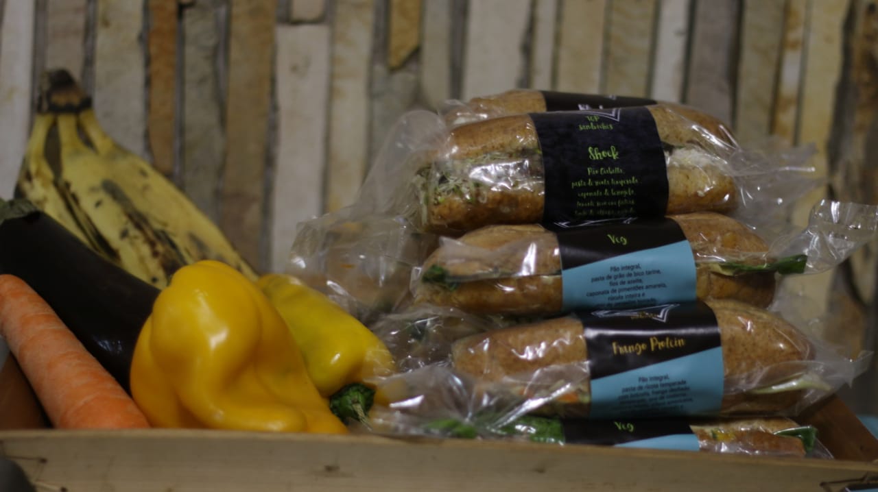 Arranged Food and Objects